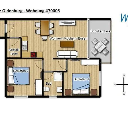 Haus Oldenburg 5 Apartament *